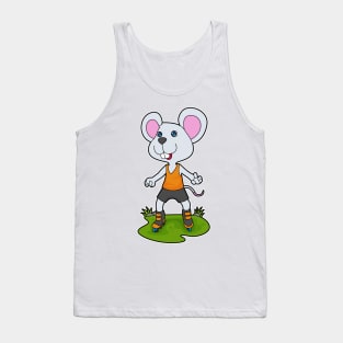 Mouse Inline skating Roller skates Tank Top